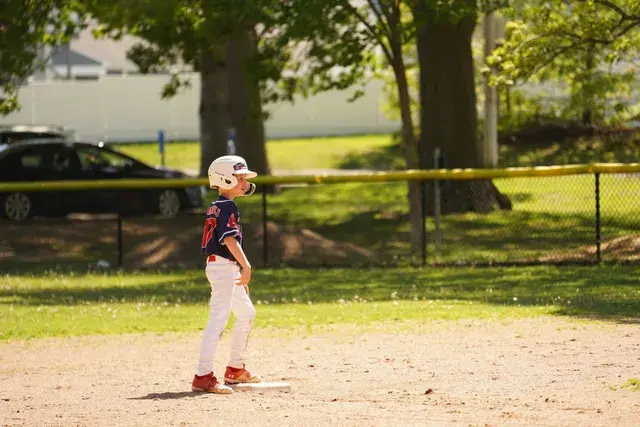 Youth baseball player